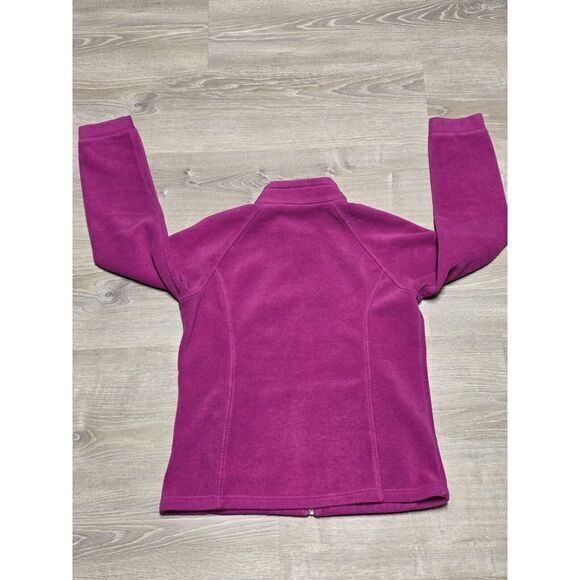 Columbia Sweater‎ Women's Purple Fleece Full Zip Mock Neck Jacket Size XL - Picture 6 of 10